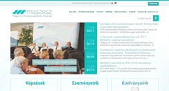 Desktop Screenshot of maszesz.hu