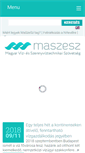 Mobile Screenshot of maszesz.hu